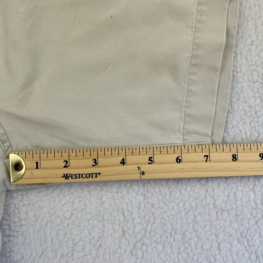 Columbia Men's Fishing Chino light Tan‎ Shorts, Size XXL, PFG, 100% Cotton
